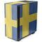 Sweden Flag Distressed NZXT H510 Compact ATX Mid-Tower Case Skin